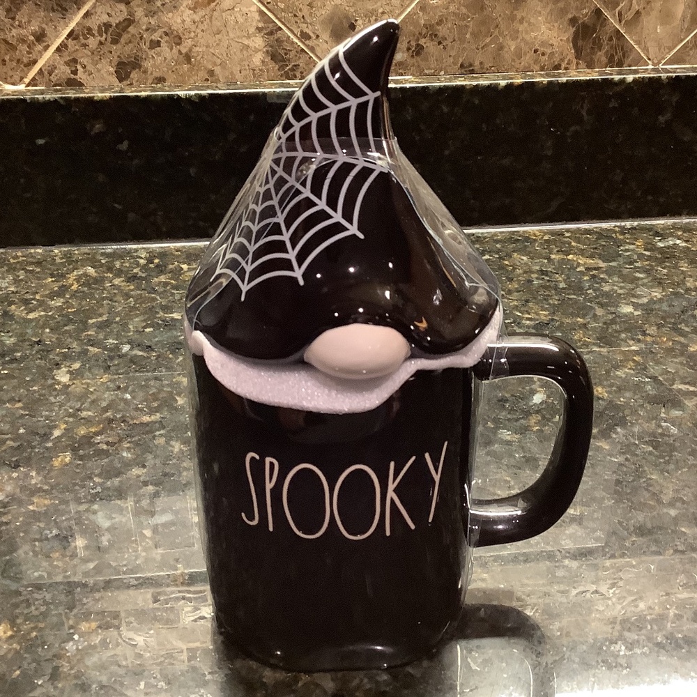 Rae Dunn spooky gnome mug